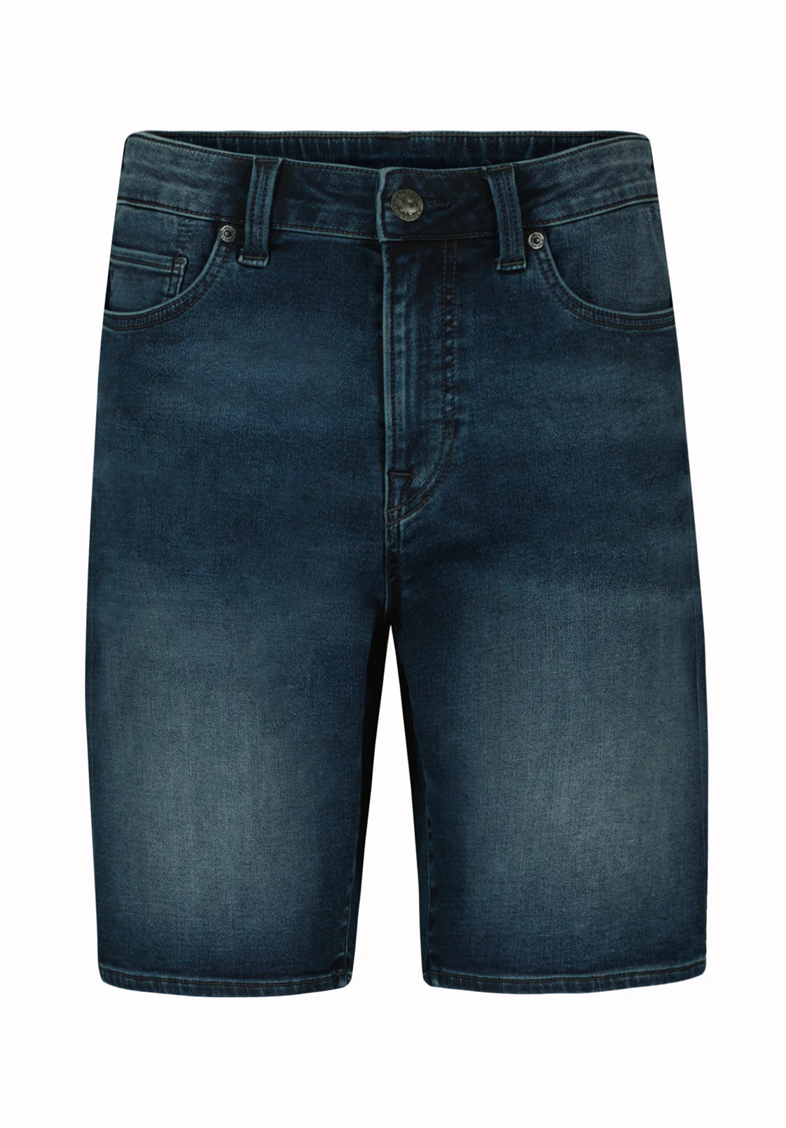 Relaxed Straight Dean Men's Freedom Flex Denim Shorts, Heavily Sanded - BM22949 - Image 5