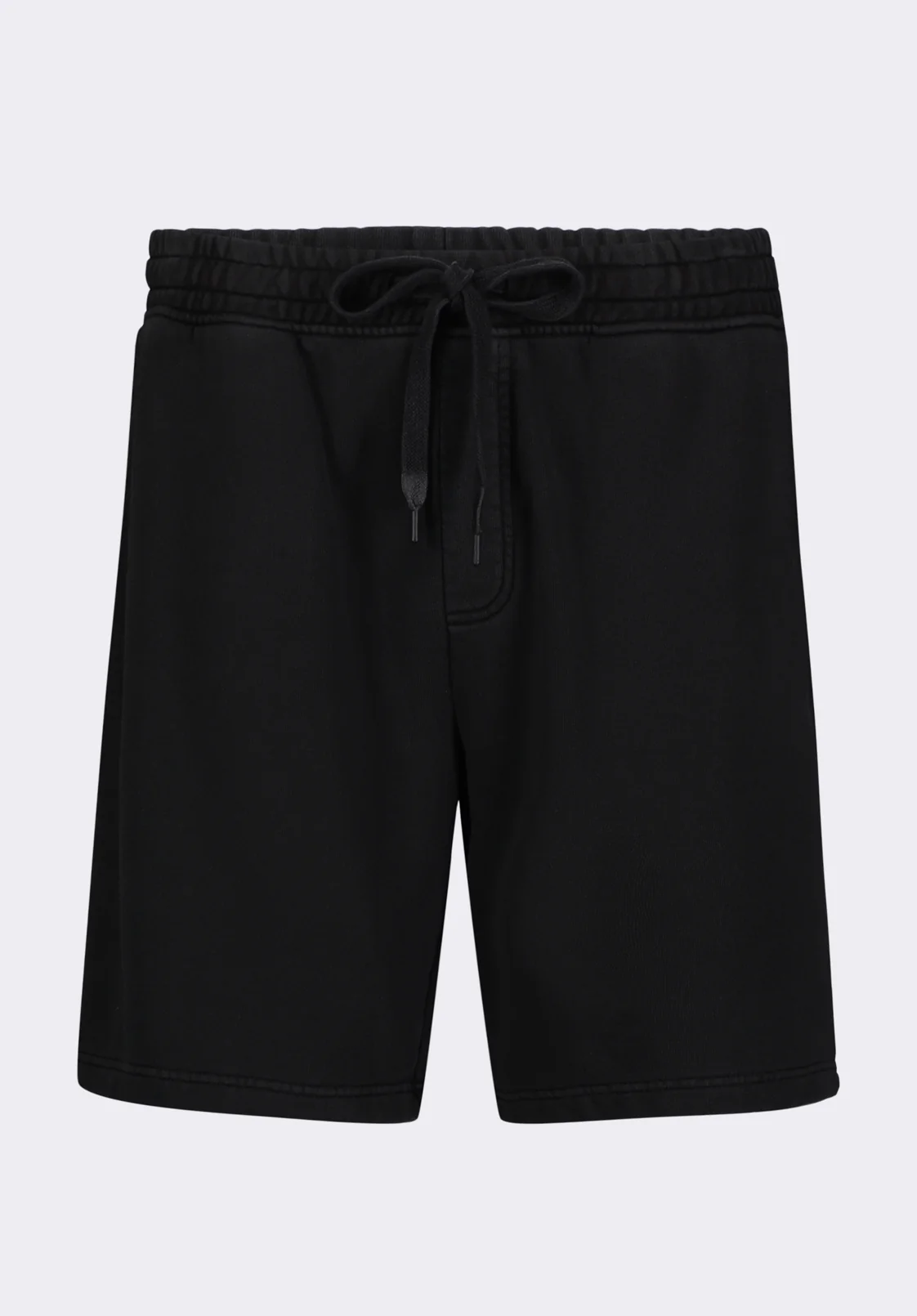 Hilston Men's Fleece Relaxed Shorts, Black - BM24536 - Image 6
