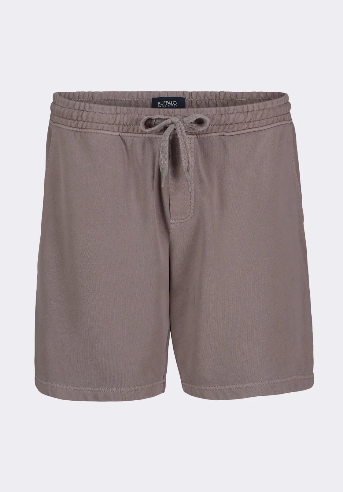 Hilston Men's Fleece Relaxed Shorts, Driftwood Brown - BM24536 - Image 6