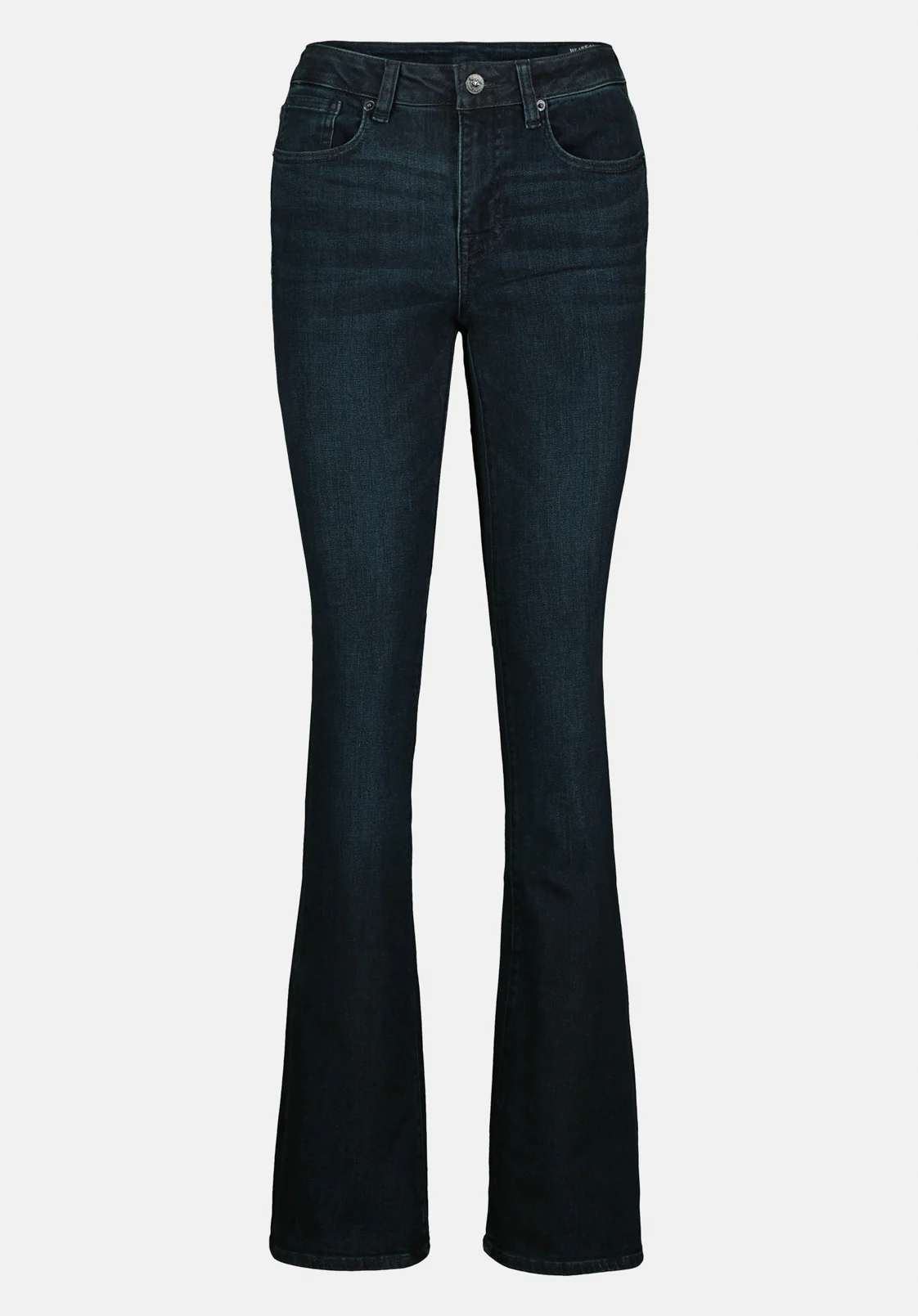 Mid Rise Bootcut Queen Women's Jeans in Dark Blue - BL15832 - Image 5