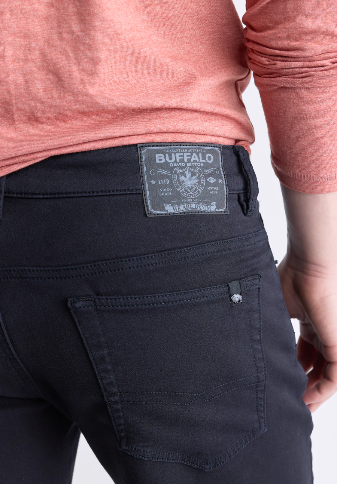 Straight Six Men's Freedom Flex Pants, Black - BM22939 - Image 5