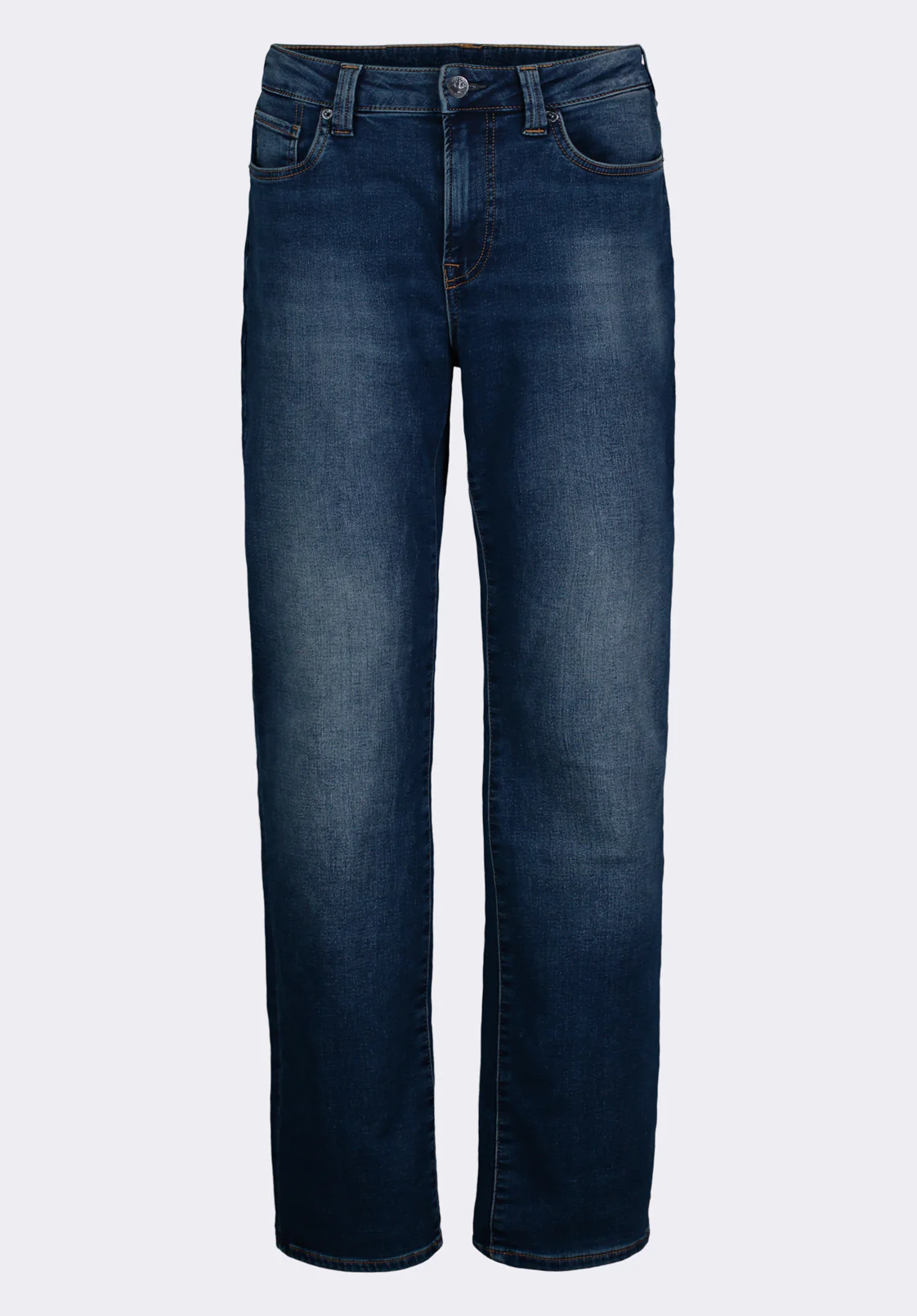 Straight Six Men's Freedom Flex Jeans in Dark Sanded Blue - BM22946 - Image 7