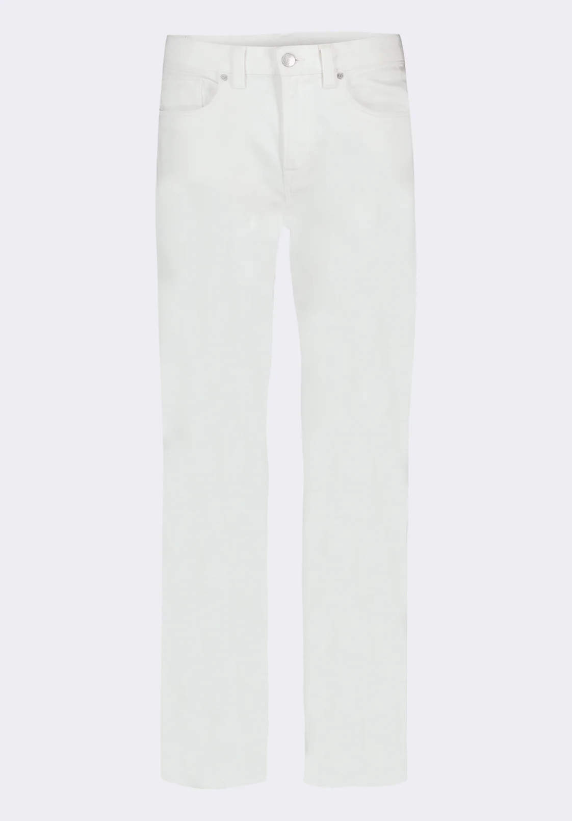 Straight Six Men's Jeans, White - BM26075 - Image 6