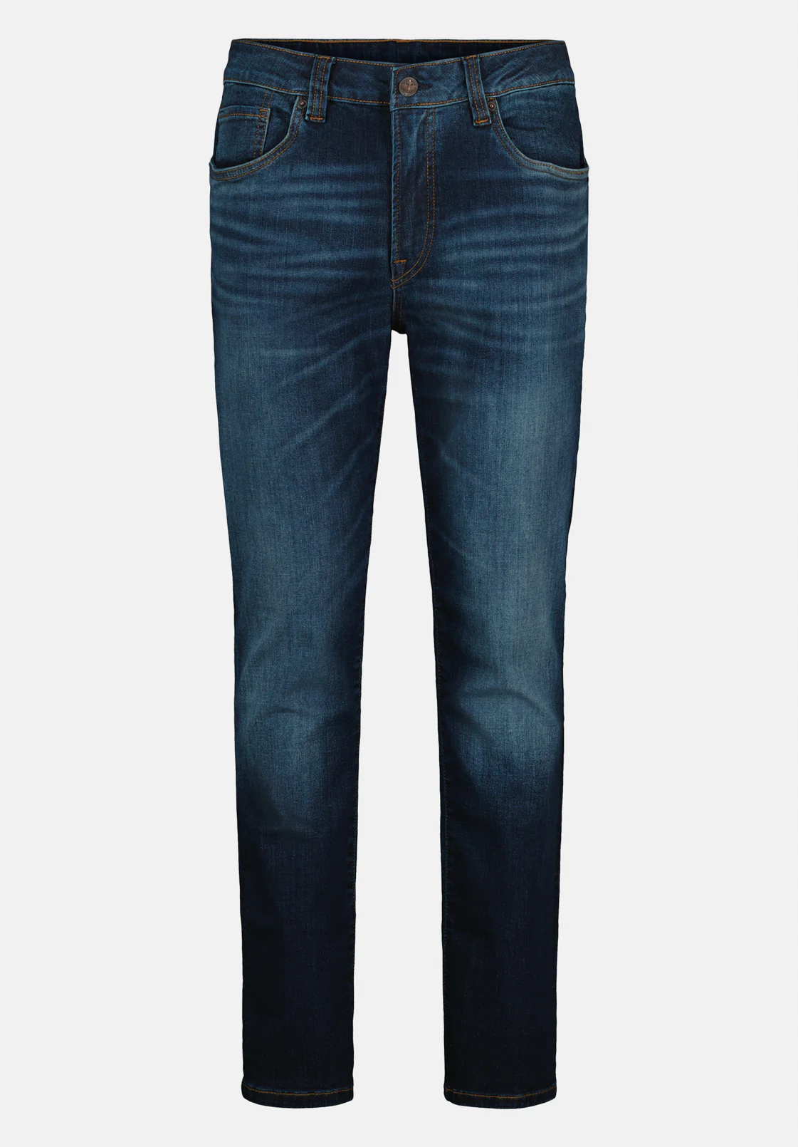 Slim Ash Men's Jeans in Mid Blue - BM22633 - Image 5