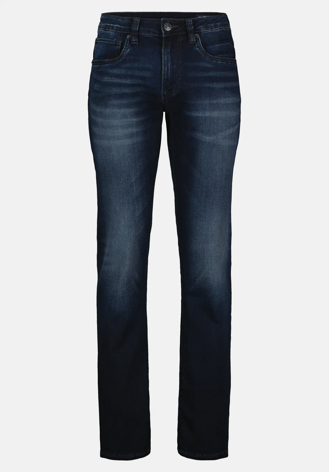Straight Six Men's Jeans in Authentic and Deep Indigo - BM20457 - Image 5